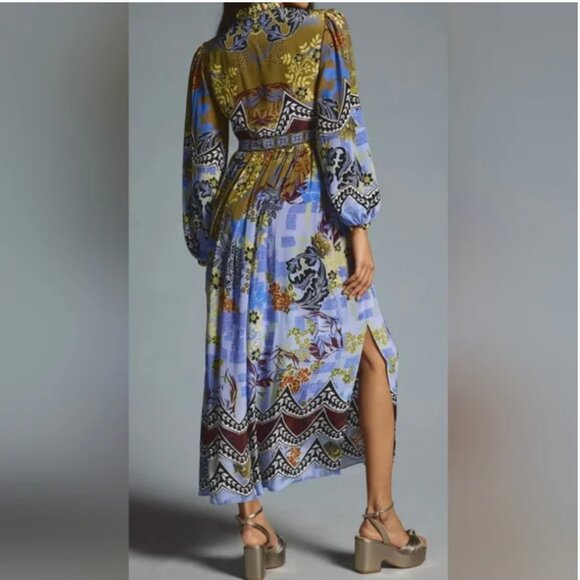 Anthropologie Bhanuni by Jyoti Patterned Maxi Dress size 16 - Picture 2 of 7